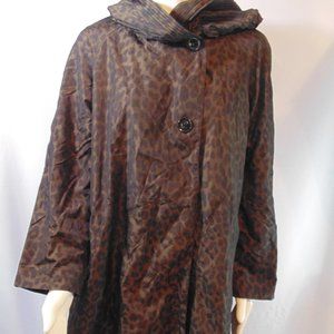 Gallery Women's Windbreaker Animal Print Medium